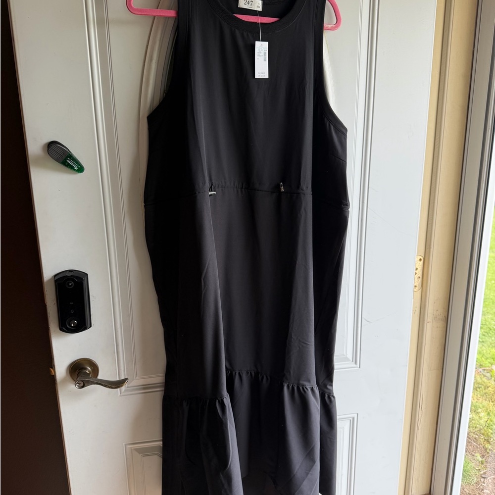 Maurices Black Sleeveless Maxi Dress